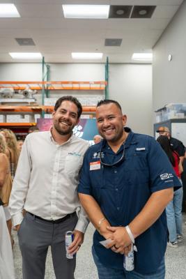 Guests networking at The Triton's Crew, Captains & Connections event at DATUM RMS.