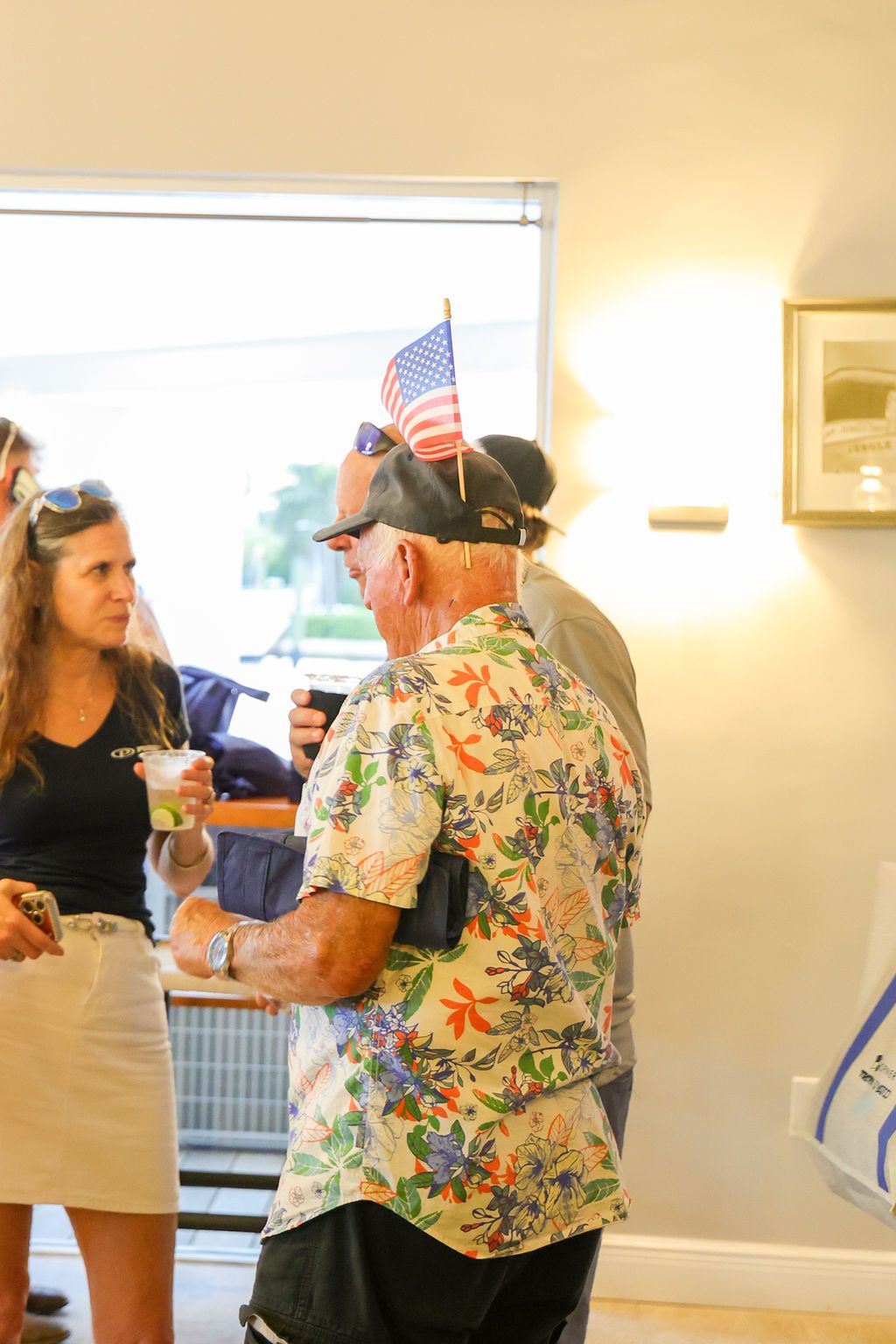 Guests and exhibitors at The Triton's Fall Triton Expo at Bahia Mar Yachting Center.