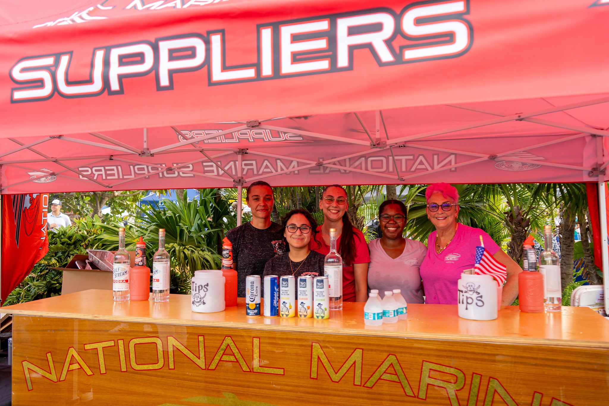 Maritime and industry partners exhibiting at The Triton's Fall Triton Expo at Bahia Mar Yachting Center.