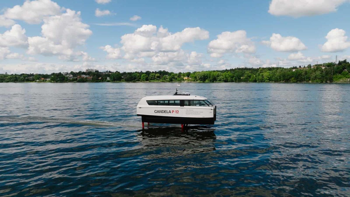 Candela Introduces First Electric Hydrofoiling Ferry in U.S.