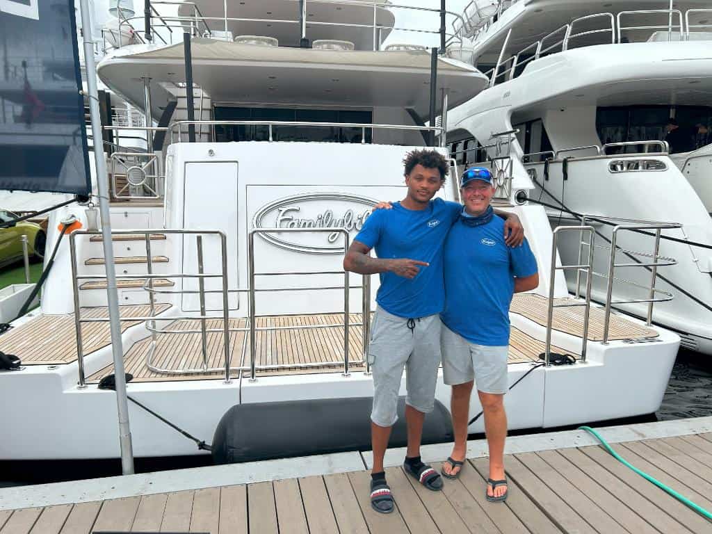 2024 FLIBS Scene on the Docks