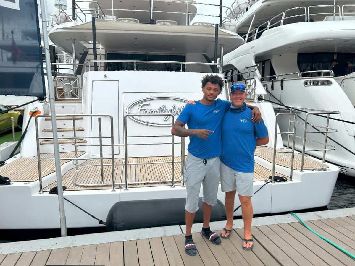 2024 FLIBS Scene on the Docks