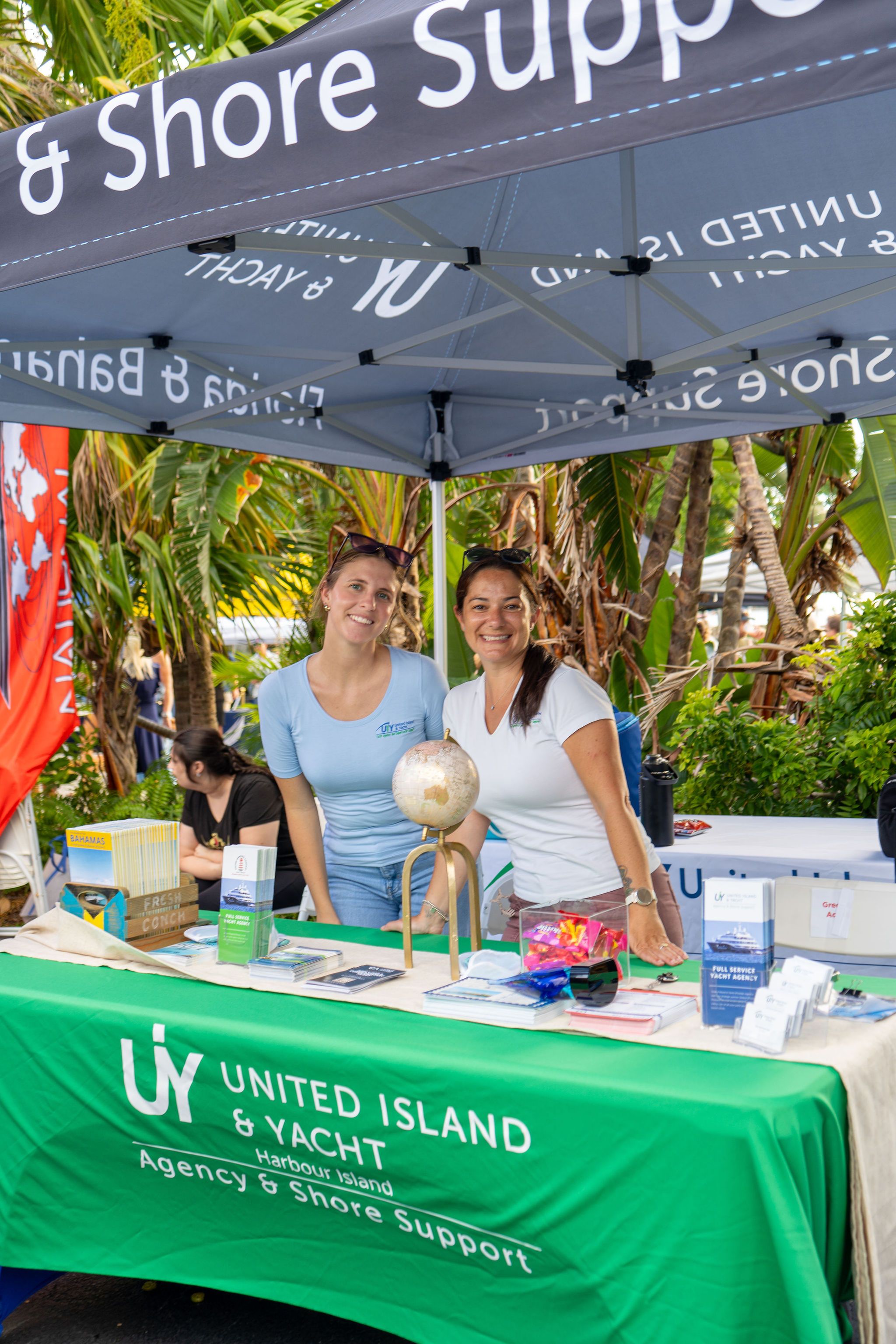 Maritime and industry partners exhibiting at The Triton's Fall Triton Expo at Bahia Mar Yachting Center.
