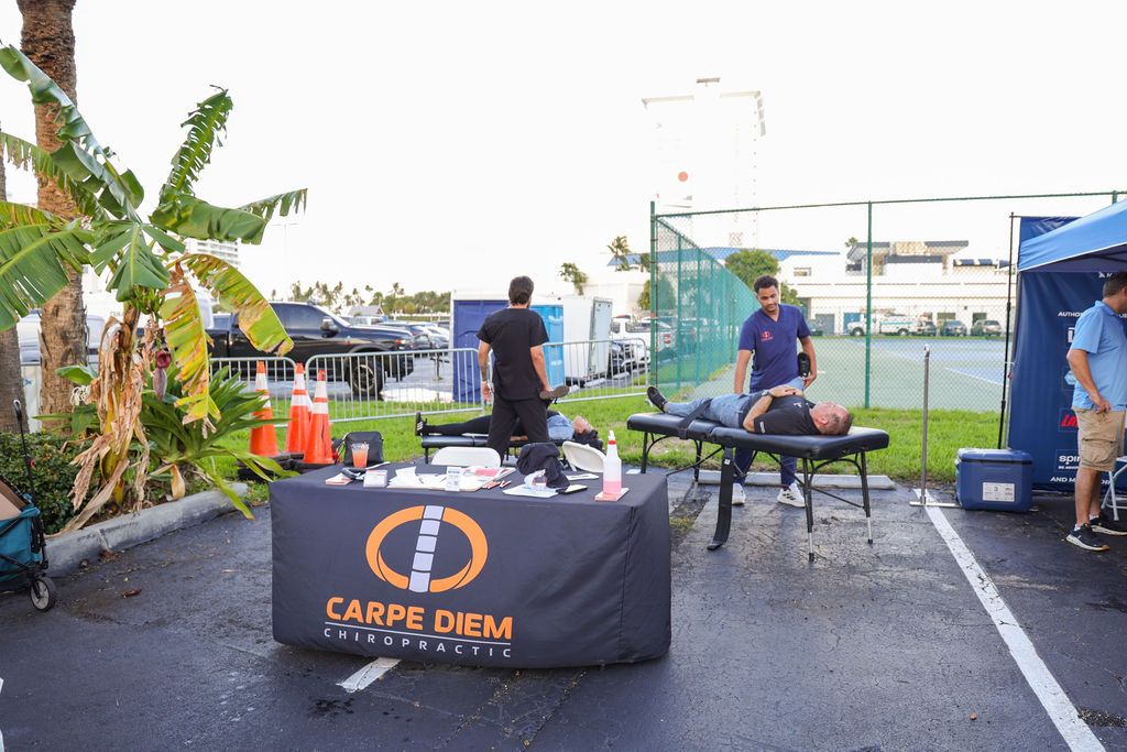 Guests and exhibitors at The Triton's Fall Triton Expo at Bahia Mar Yachting Center.