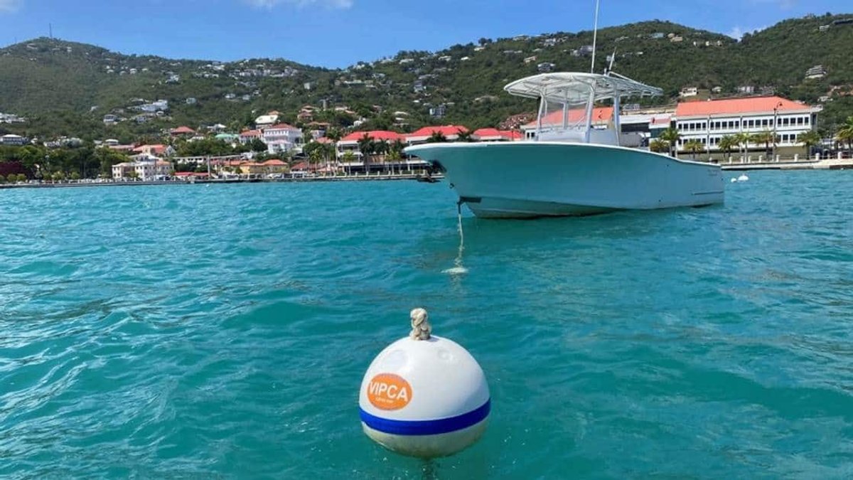 New Public Moorings Now Available in U.S. Virgin Islands Waters