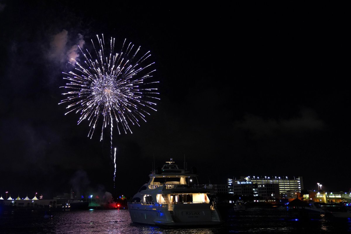 Fourth of July fireworks in South Florida