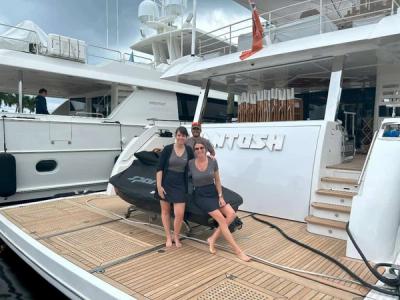 2024 FLIBS Scene on the Docks