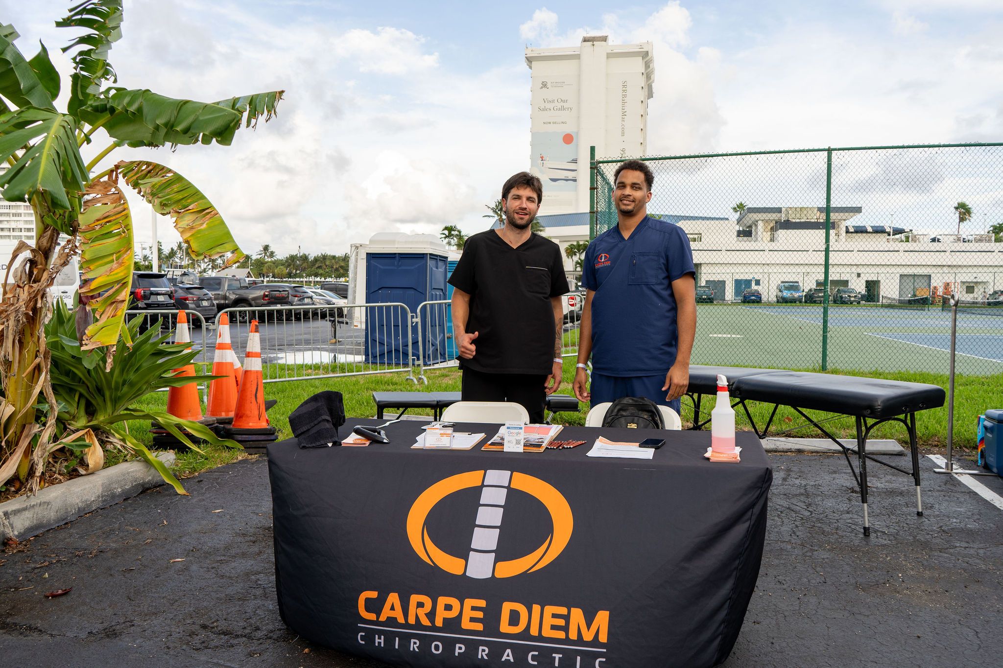 Maritime and industry partners exhibiting at The Triton's Fall Triton Expo at Bahia Mar Yachting Center.