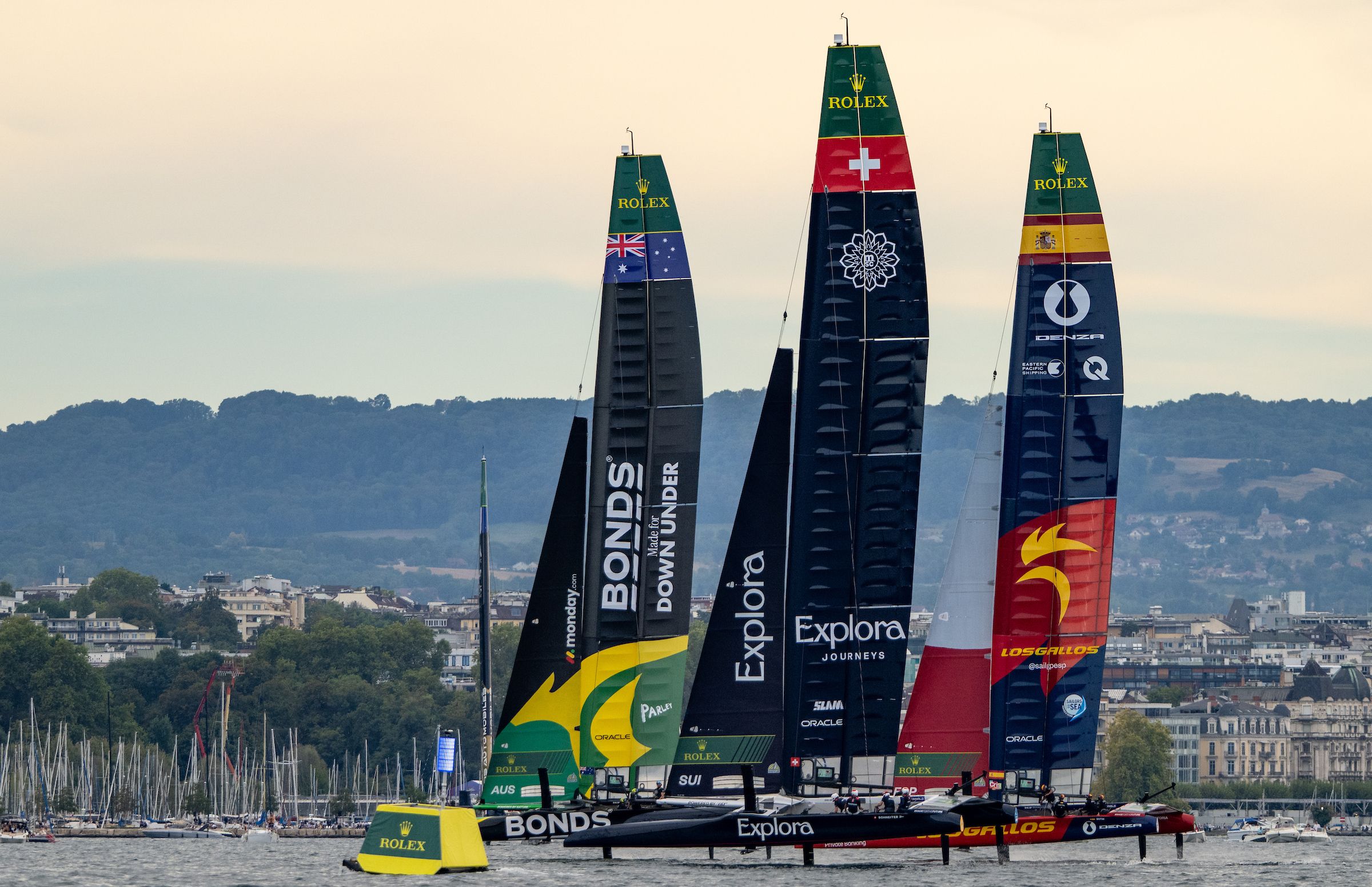 Los Gallos Win Latest SailGP Event in Switzerland