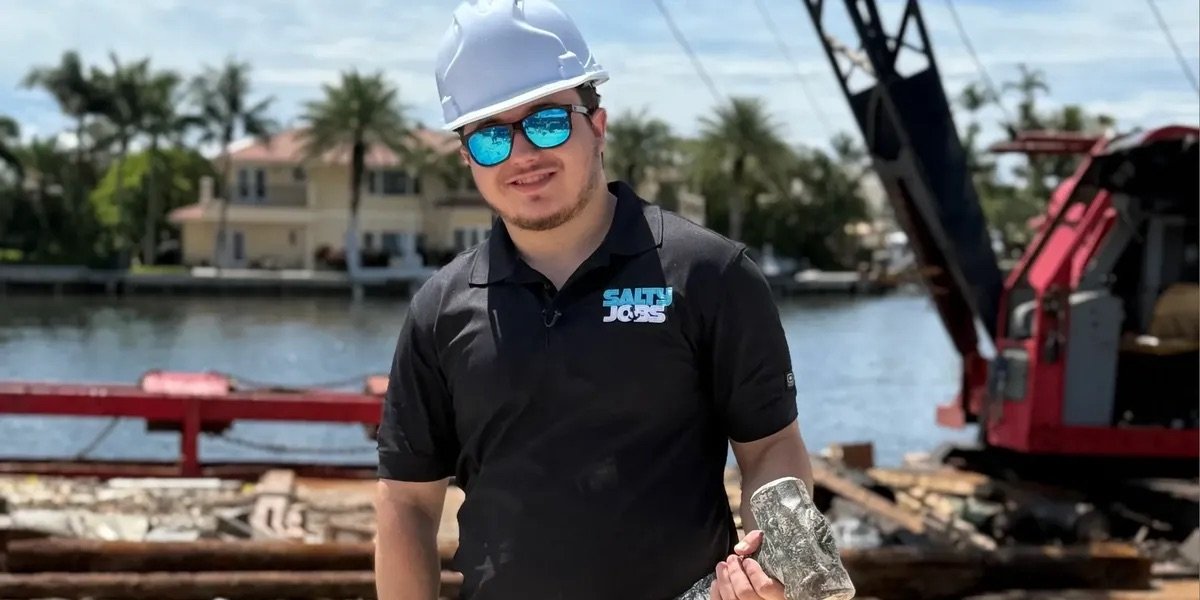 Anthony Santiago, host of Salty Jobs