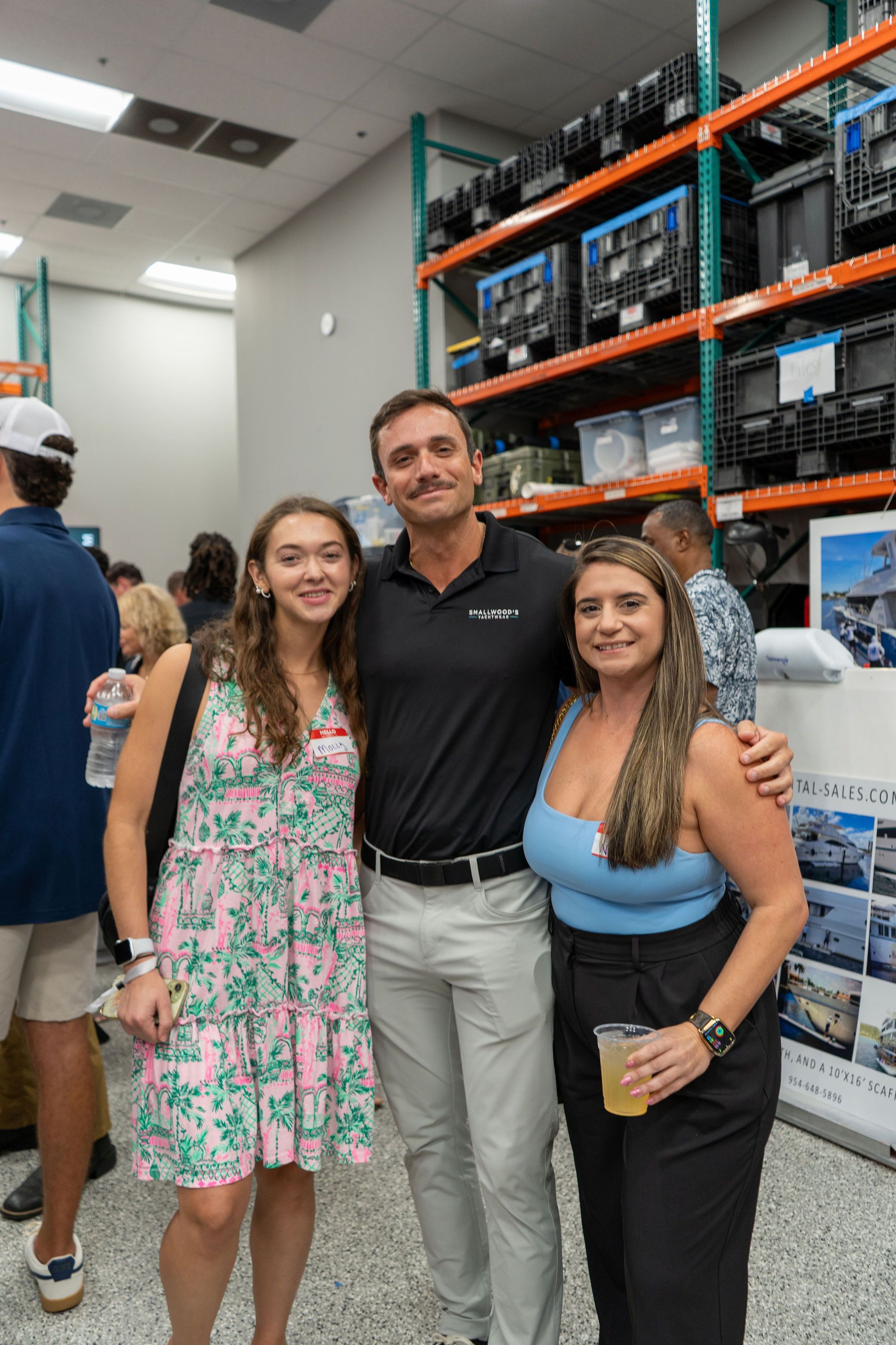 Guests networking at The Triton's Crew, Captains & Connections event at DATUM RMS.