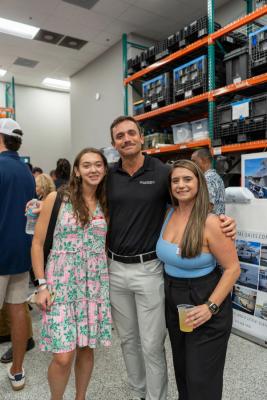 Guests networking at The Triton's Crew, Captains & Connections event at DATUM RMS.