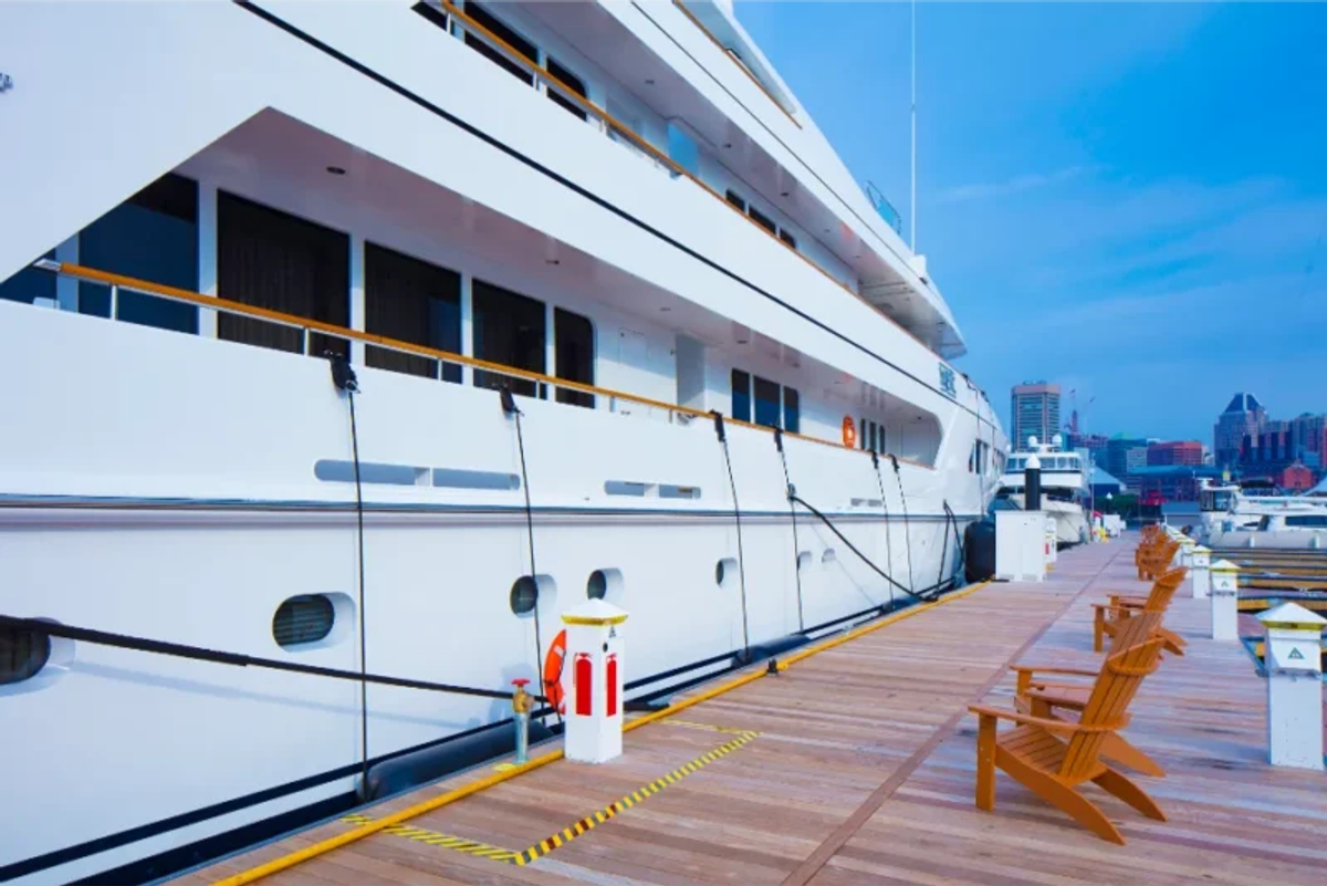 Hidden Gems: Welcome back to Baltimore! Discover Harbor East Marina: Your Premier Superyacht Destination