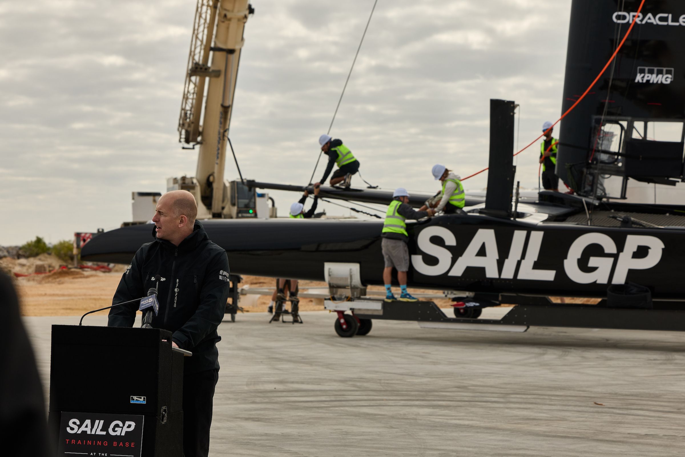 SailGP Opens Year-Round Training Base in Pensacola