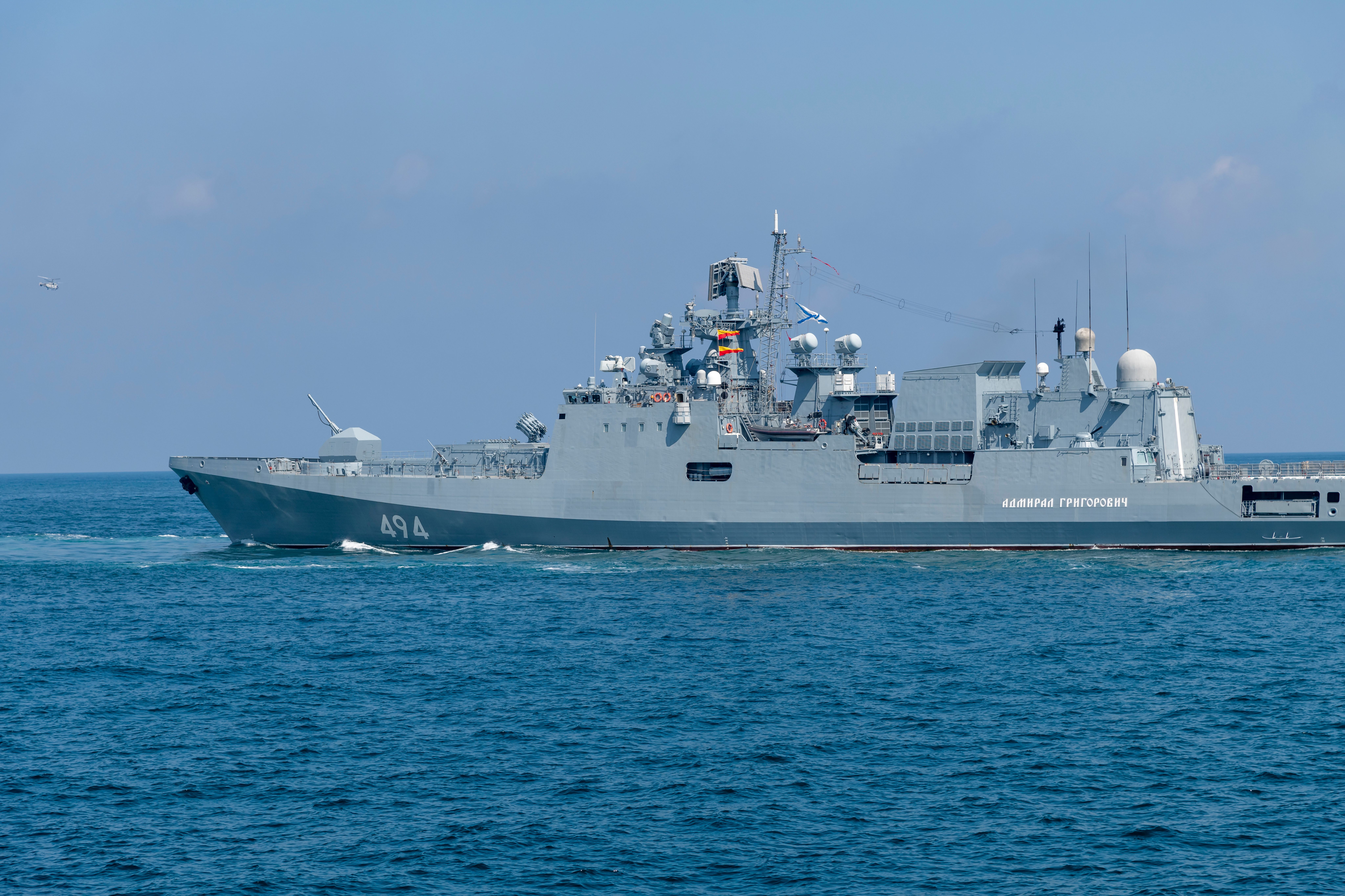 Russian Warship Fires Warning Shots Near UK-Registered Yacht
