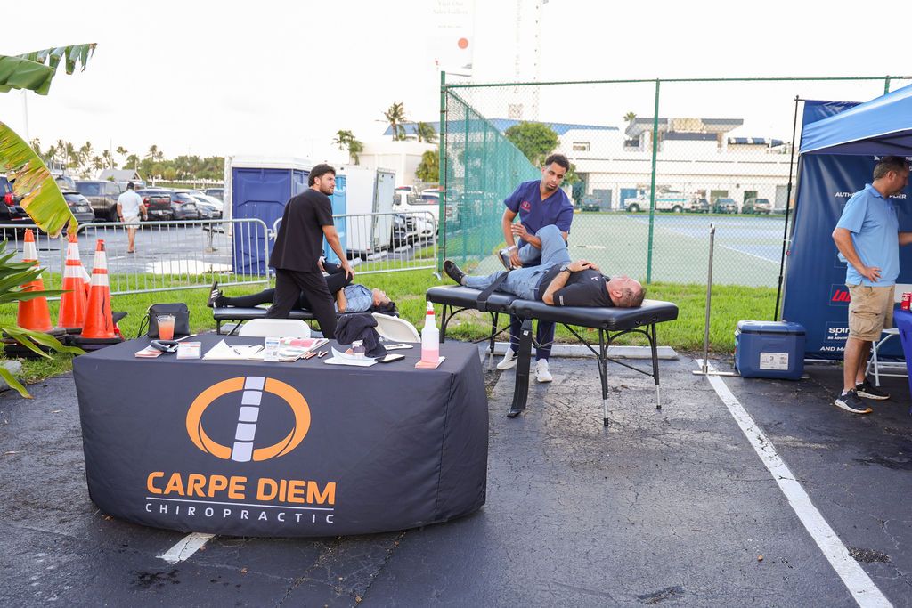 Guests and exhibitors at The Triton's Fall Triton Expo at Bahia Mar Yachting Center.