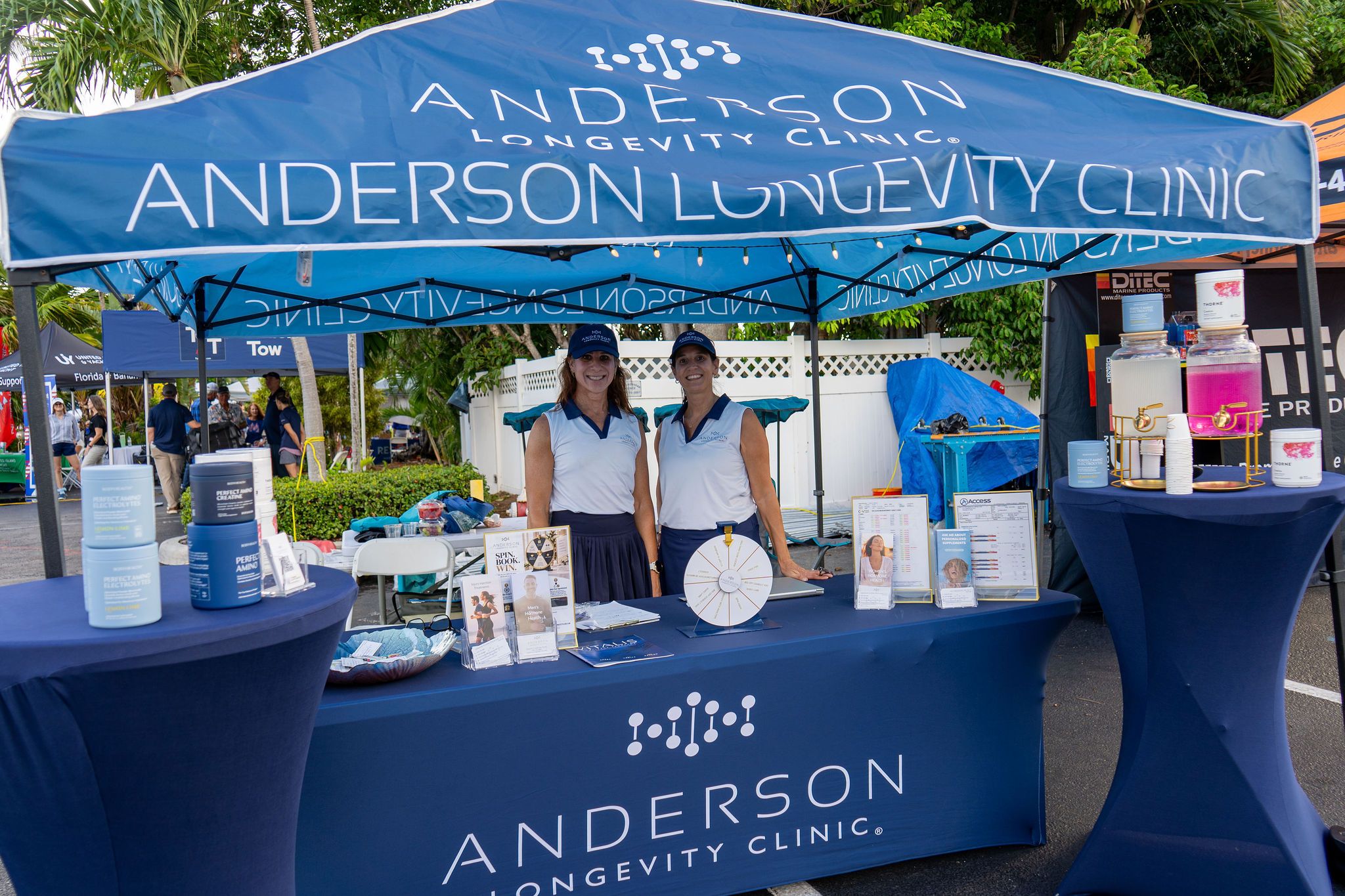 Maritime and industry partners exhibiting at The Triton's Fall Triton Expo at Bahia Mar Yachting Center.