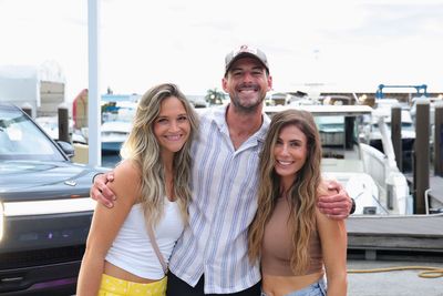 Guests networking at The Triton's Crew, Captains & Connections event at Nautical Ventures Marina.