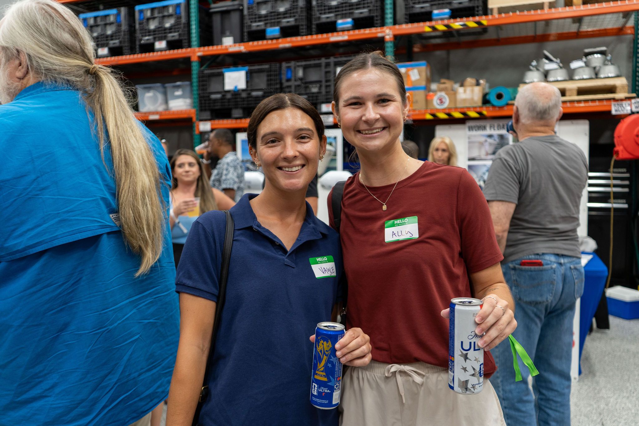 Guests networking at The Triton's Crew, Captains & Connections event at DATUM RMS.