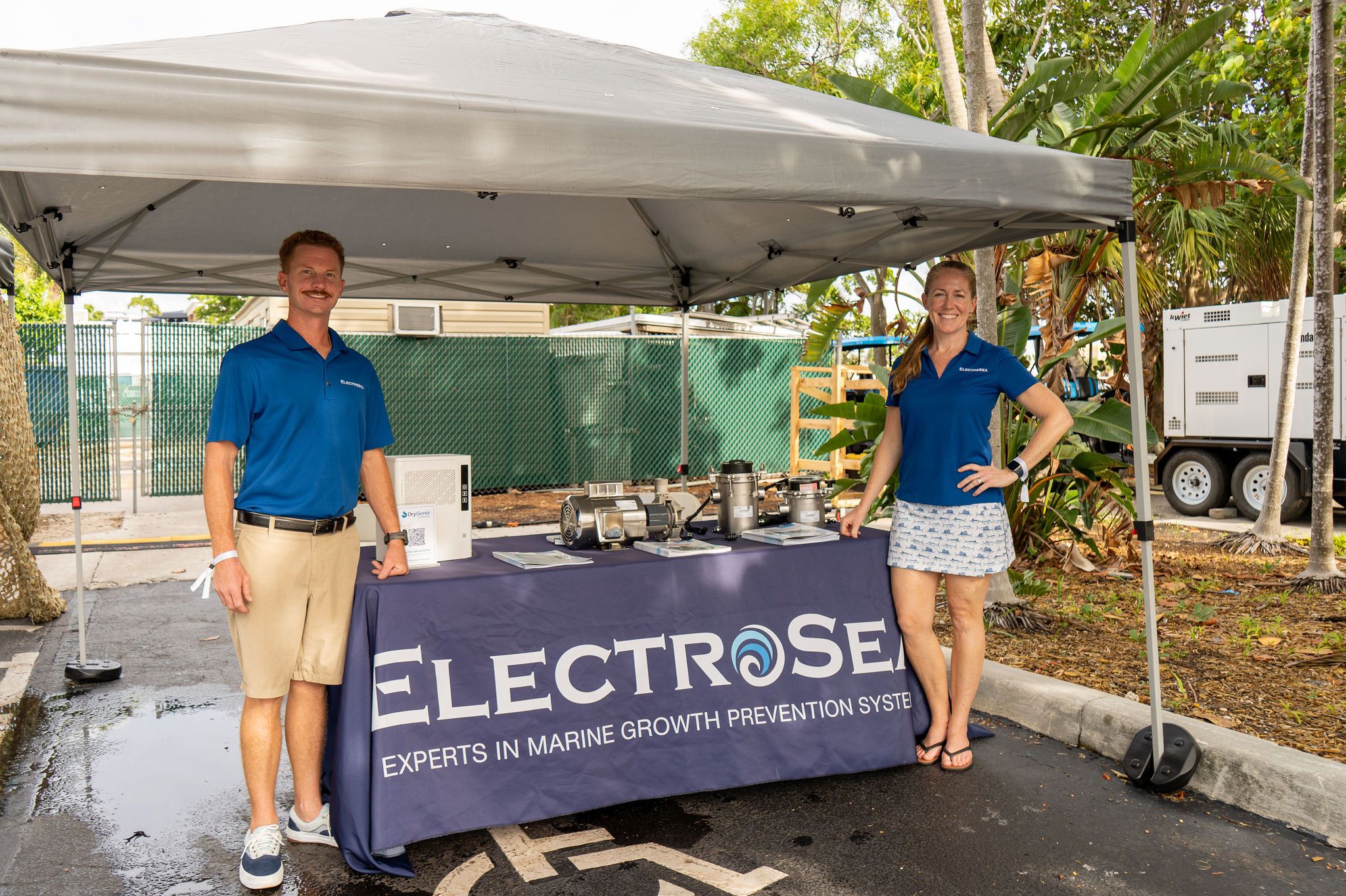 Maritime and industry partners exhibiting at The Triton's Fall Triton Expo at Bahia Mar Yachting Center.