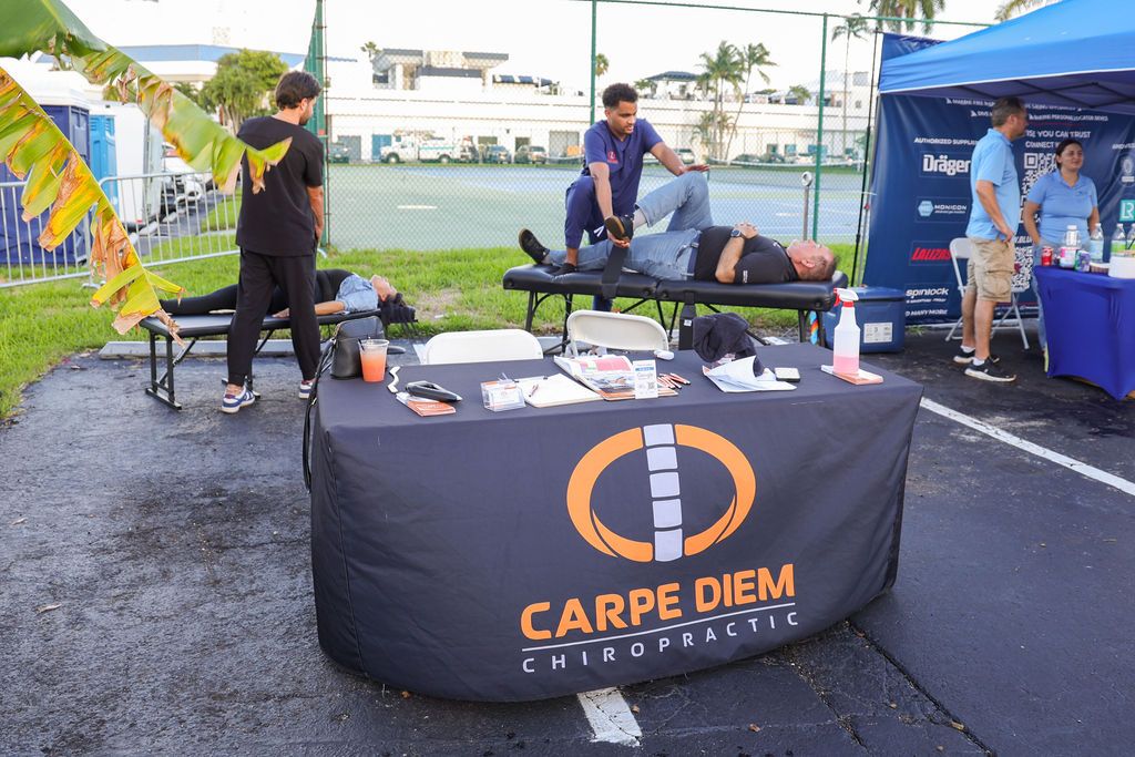 Guests and exhibitors at The Triton's Fall Triton Expo at Bahia Mar Yachting Center.