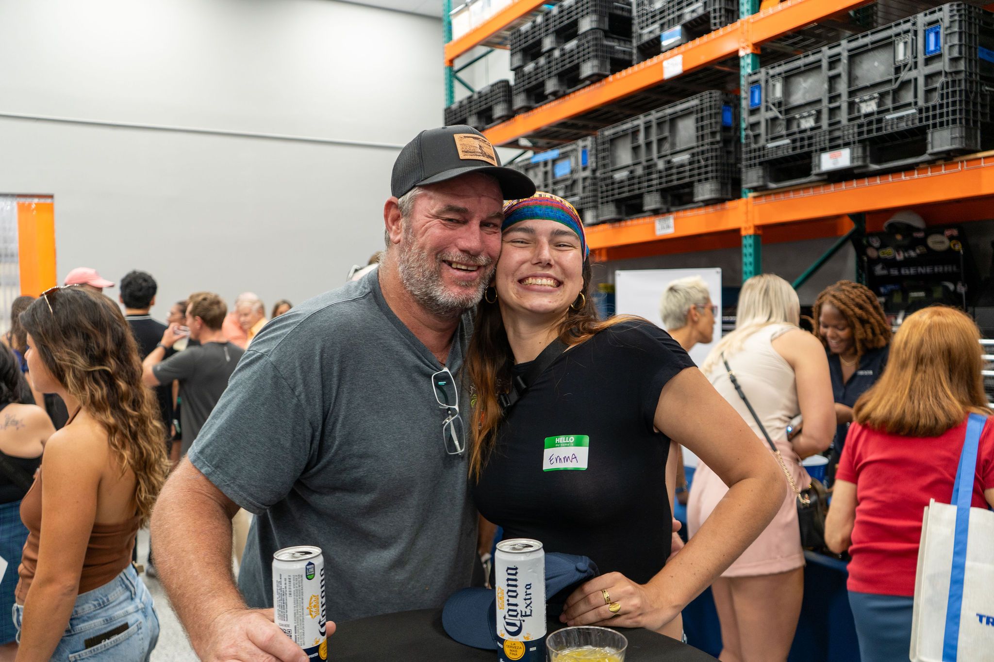 Guests networking at The Triton's Crew, Captains & Connections event at DATUM RMS.