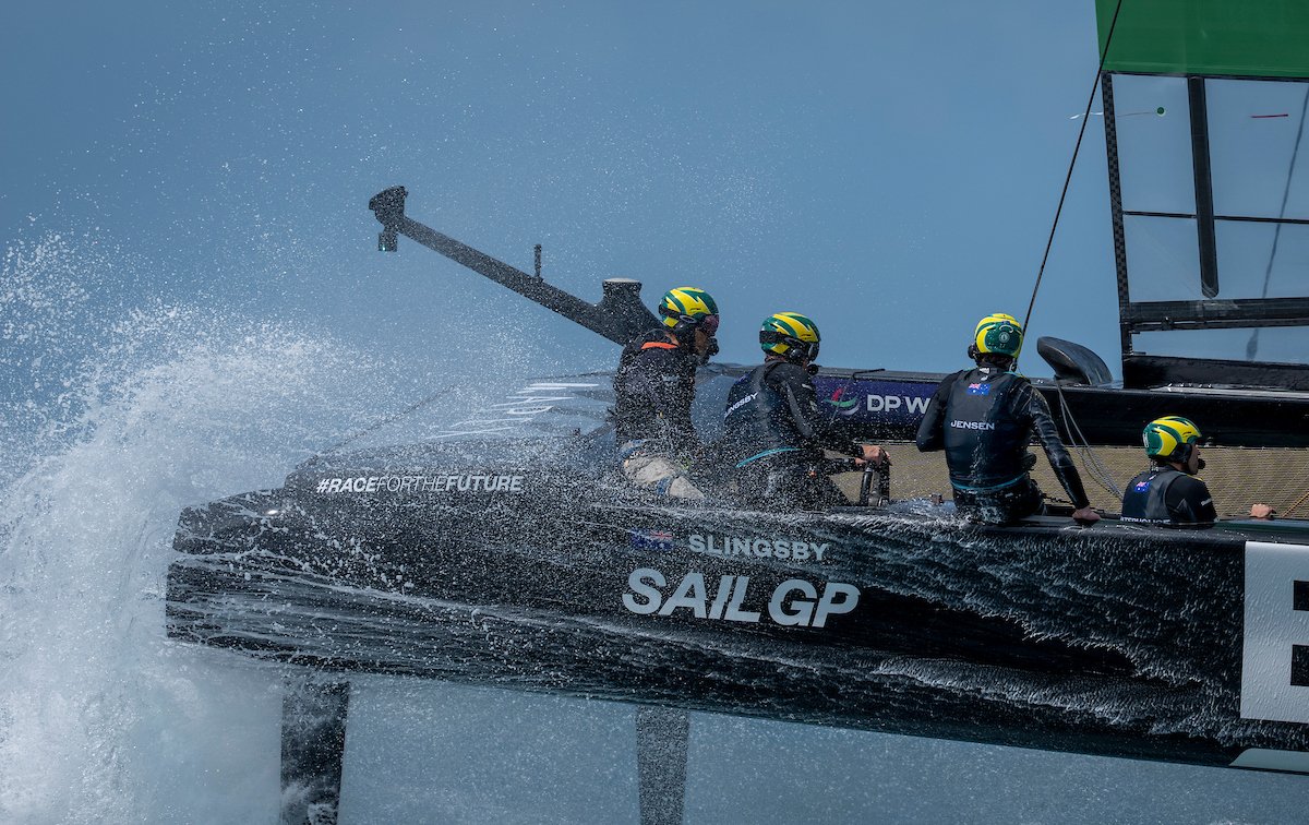 Bonds Flying Roos during the Apex Group Bermuda Sail Grand Prix