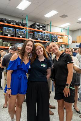Guests networking at The Triton's Crew, Captains & Connections event at DATUM RMS.