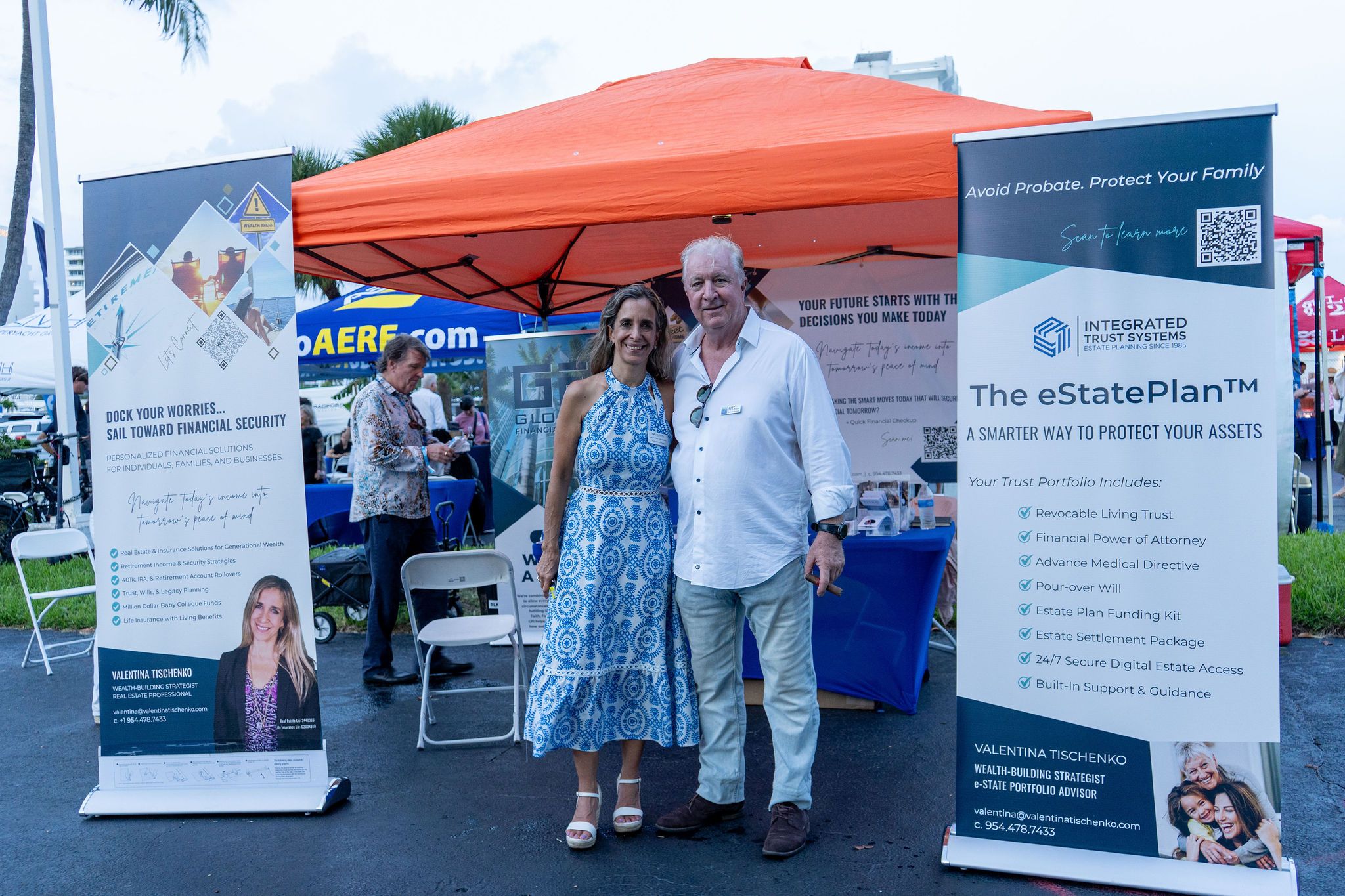 Maritime and industry partners exhibiting at The Triton's Fall Triton Expo at Bahia Mar Yachting Center.
