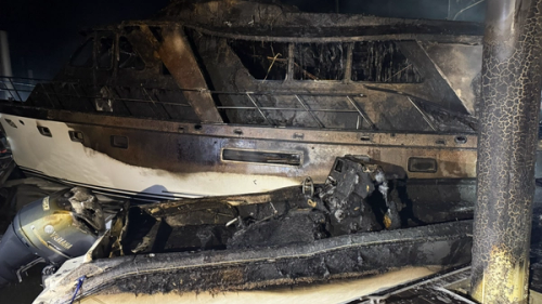 Seven Boats Destroyed in Hilton Head Marina Fire