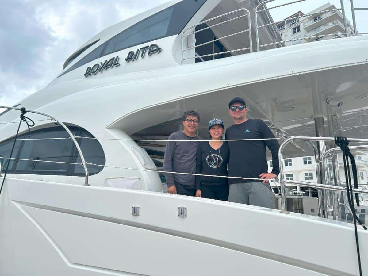 2024 FLIBS Scene on the Docks