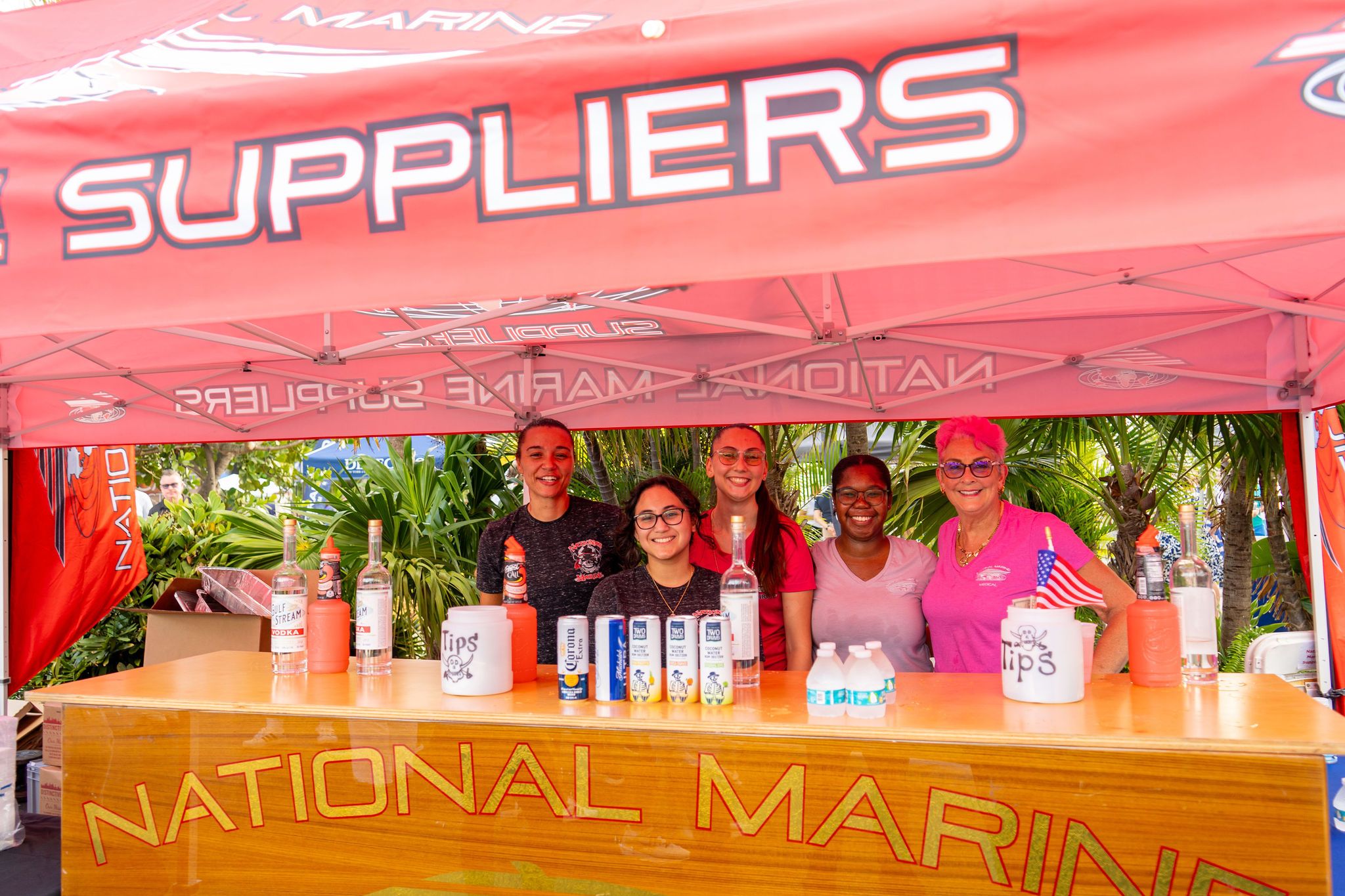 Maritime and industry partners exhibiting at The Triton's Fall Triton Expo at Bahia Mar Yachting Center.