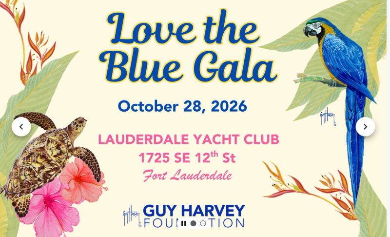 Guy Harvey Foundation to Host Love the Blue Gala in Fort Lauderdale