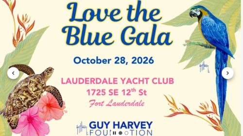 Guy Harvey Foundation to Host Love the Blue Gala in Fort Lauderdale