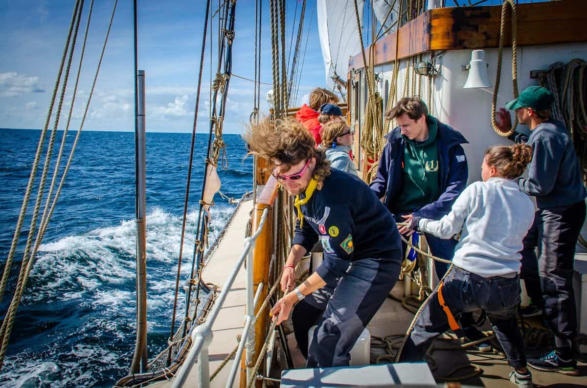 Aboard S/V Gulden Leeuw