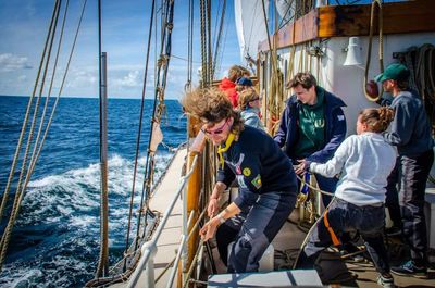 Aboard S/V Gulden Leeuw