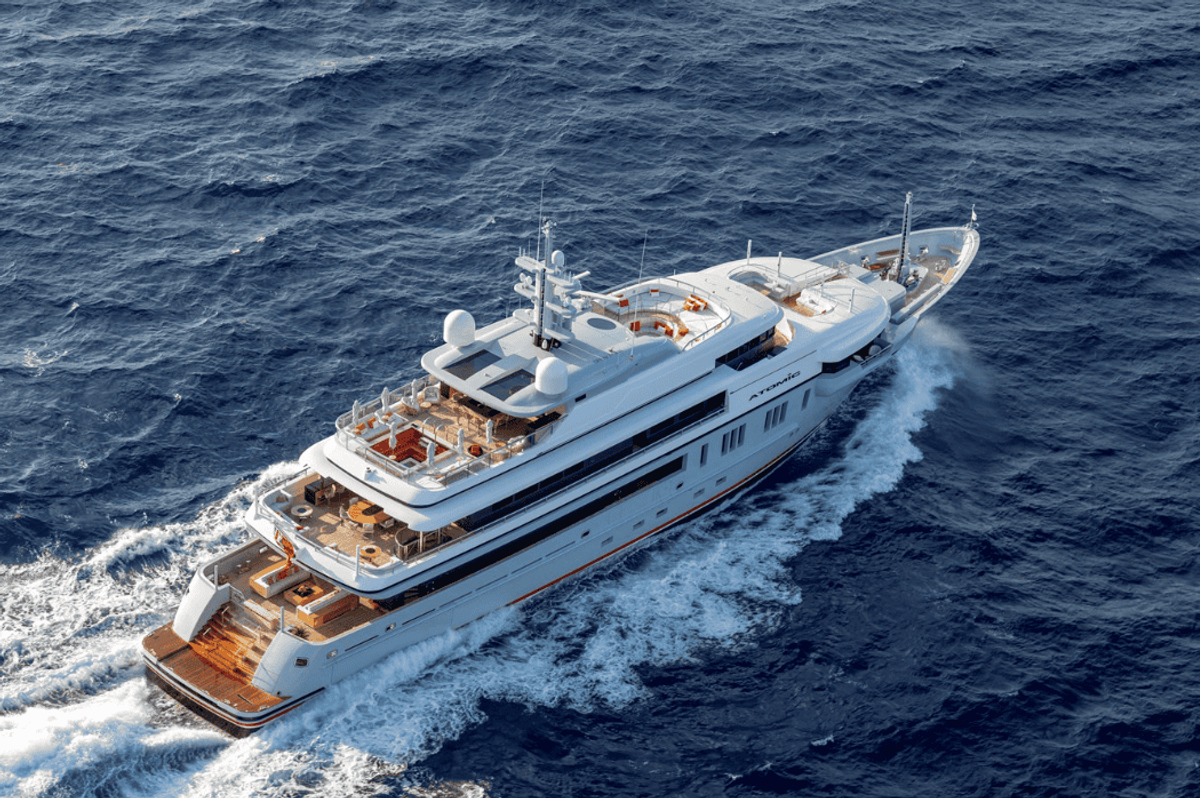 M/Y ATOMIC and M/Y MARGUERITE: Big Bucks for Big Ships