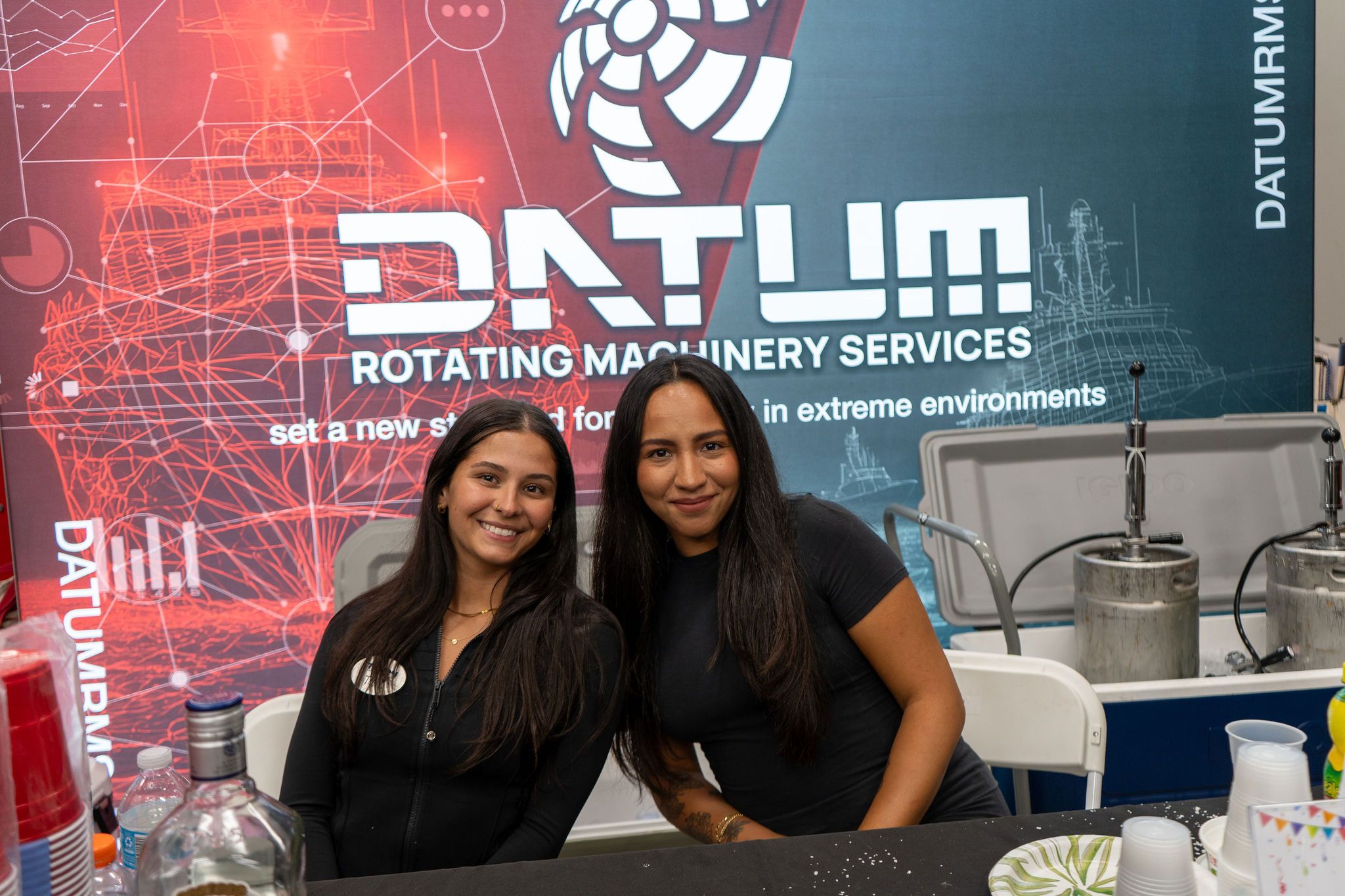 Guests networking at The Triton's Crew, Captains & Connections event at DATUM RMS.