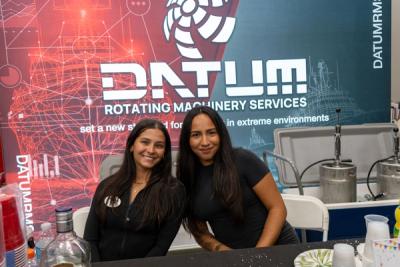 Guests networking at The Triton's Crew, Captains & Connections event at DATUM RMS.