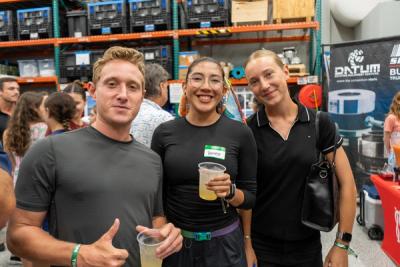 Guests networking at The Triton's Crew, Captains & Connections event at DATUM RMS.
