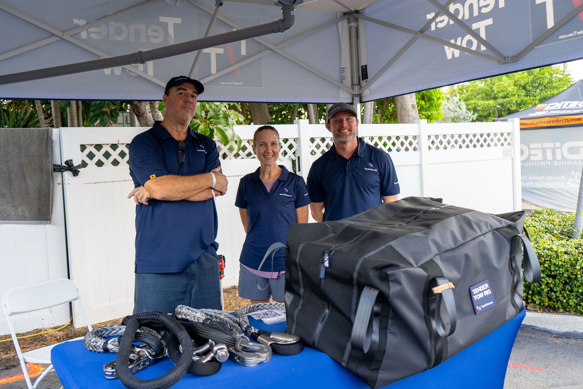 Maritime and industry partners exhibiting at The Triton's Fall Triton Expo at Bahia Mar Yachting Center.