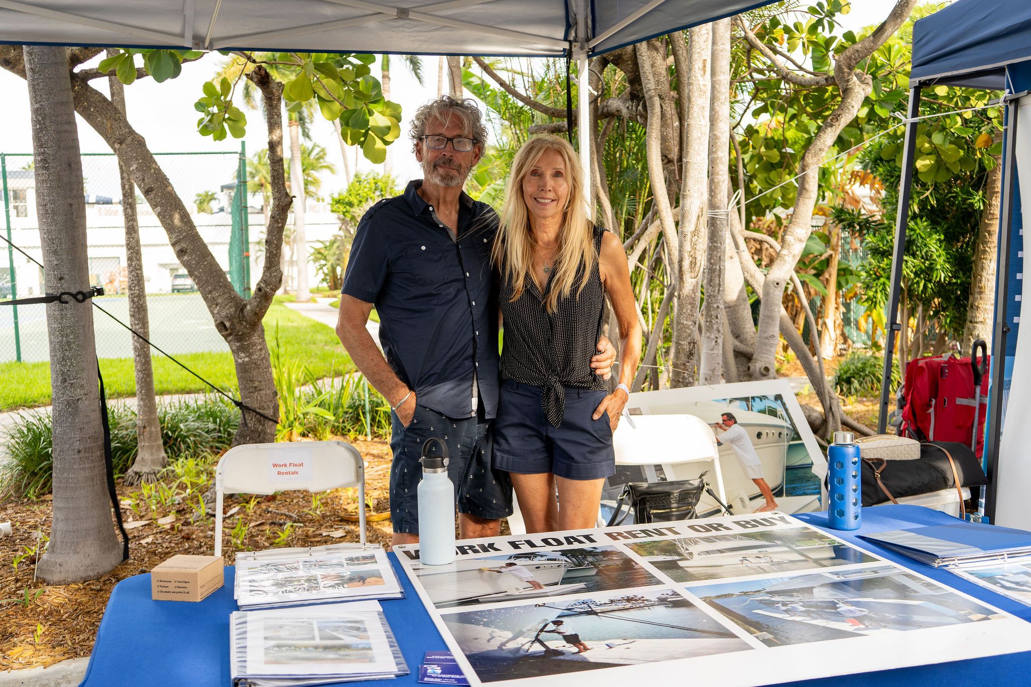 Maritime and industry partners exhibiting at The Triton's Fall Triton Expo at Bahia Mar Yachting Center.