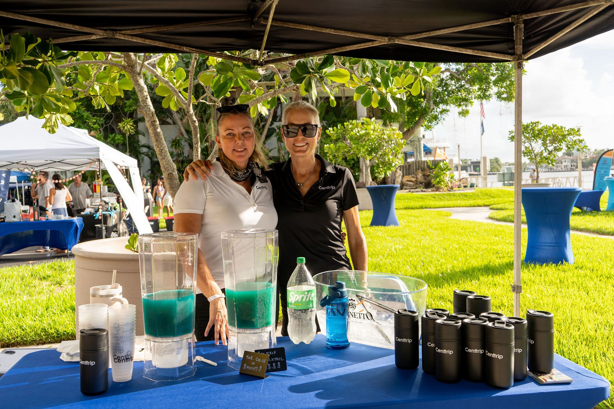 Maritime and industry partners exhibiting at The Triton's Fall Triton Expo at Bahia Mar Yachting Center.