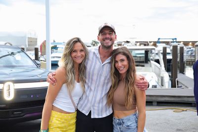 Guests networking at The Triton's Crew, Captains & Connections event at Nautical Ventures Marina.
