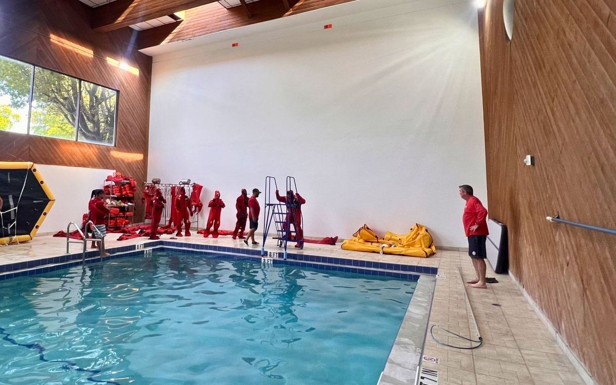 Students training with an instructor at Resolve Academy 