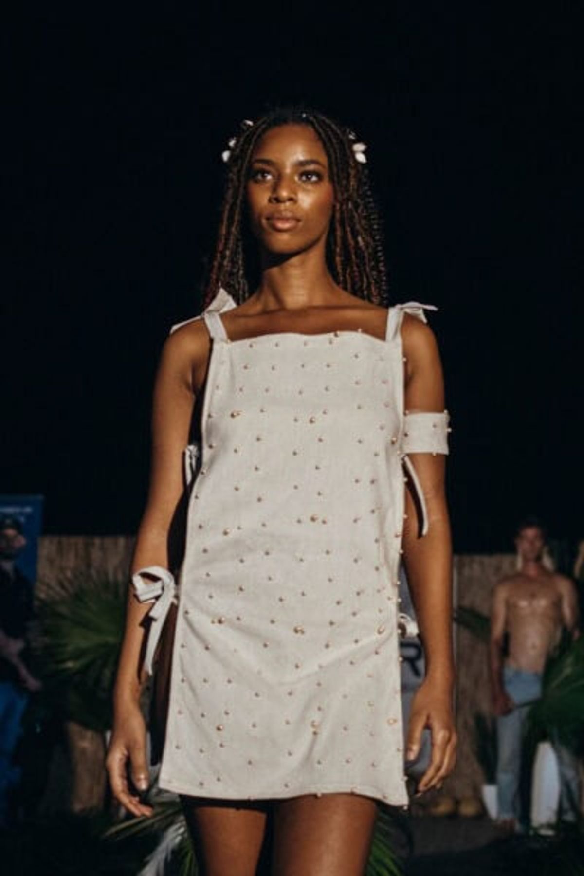 Bravo x Romeo Unveils their Captivating Resort Wear Collection at Paris Fashion Week, Near the Iconic Arc de Triomphe