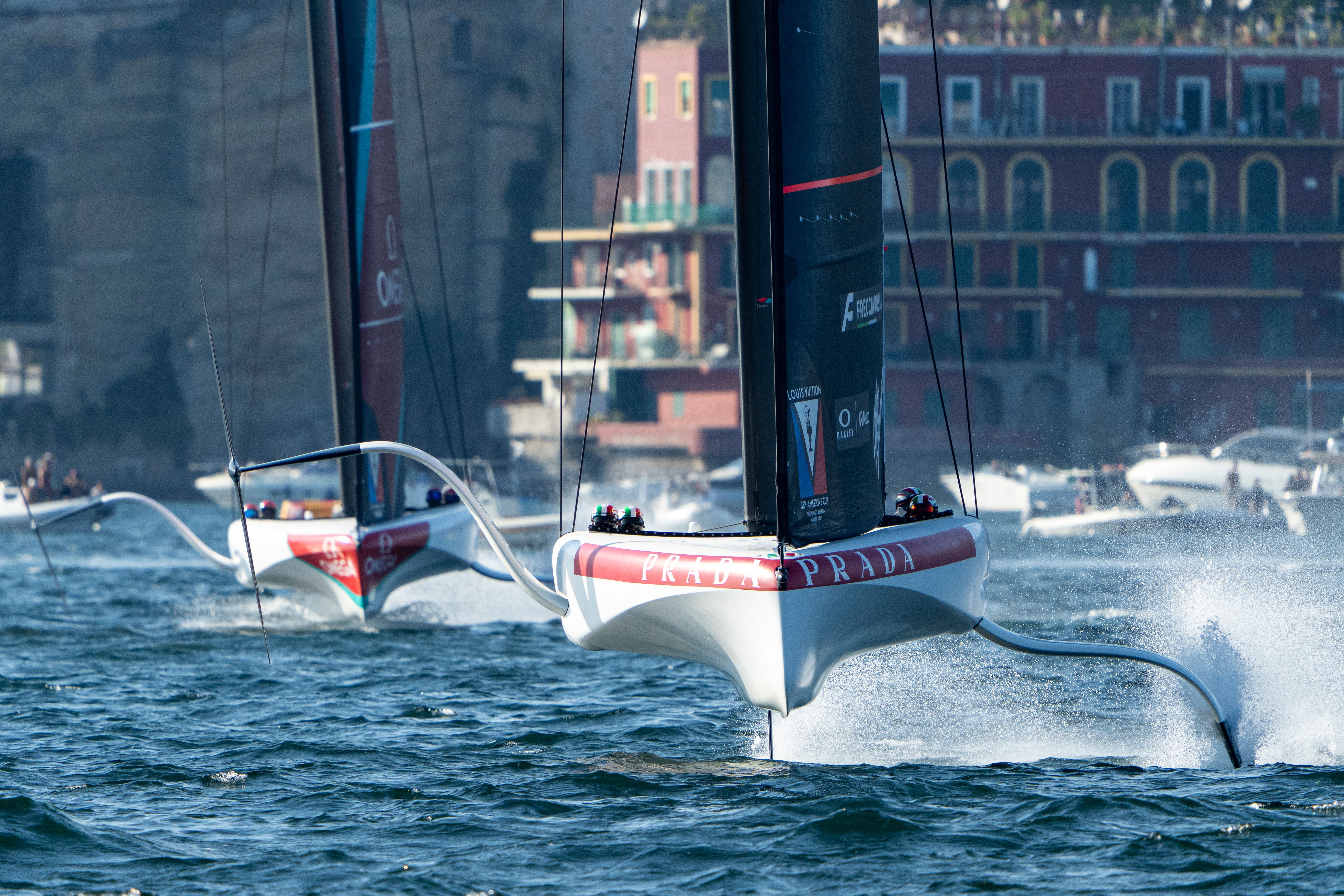 Luna Rossa Wins America’s Cup Preliminary Regatta in Naples