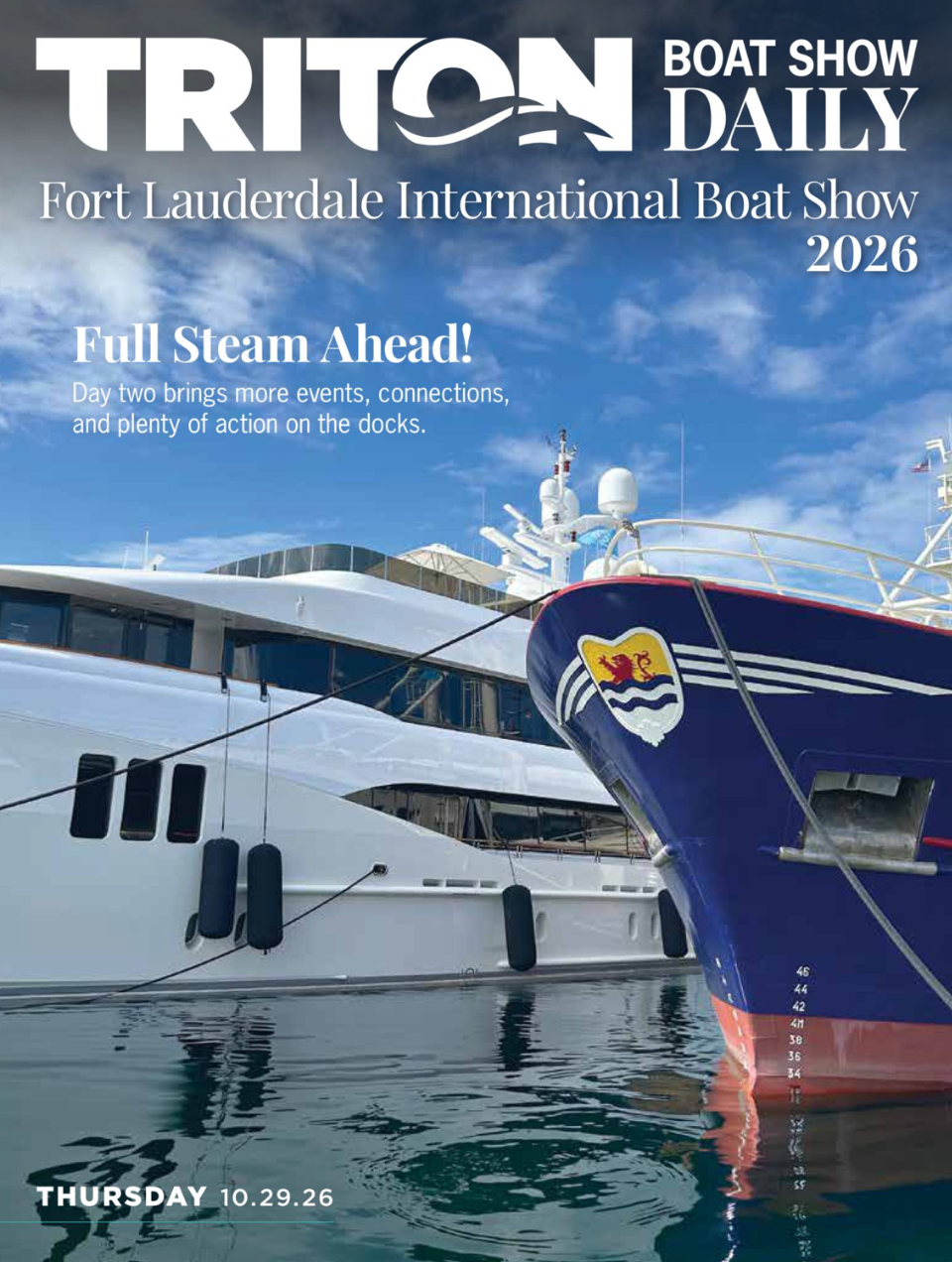 [Thur.] Fort Lauderdale Int'l Boat Show