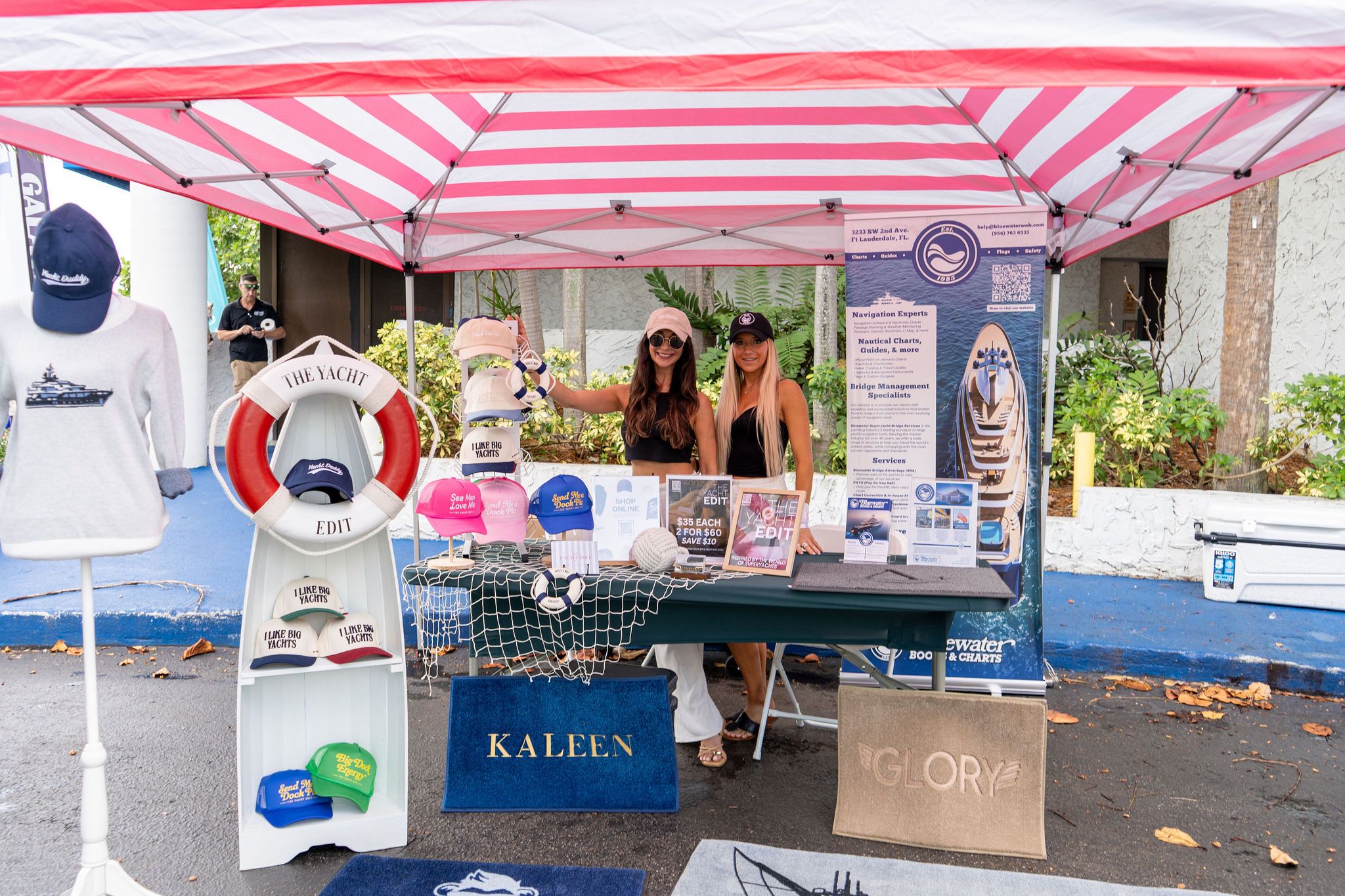 Maritime and industry partners exhibiting at The Triton's Fall Triton Expo at Bahia Mar Yachting Center.