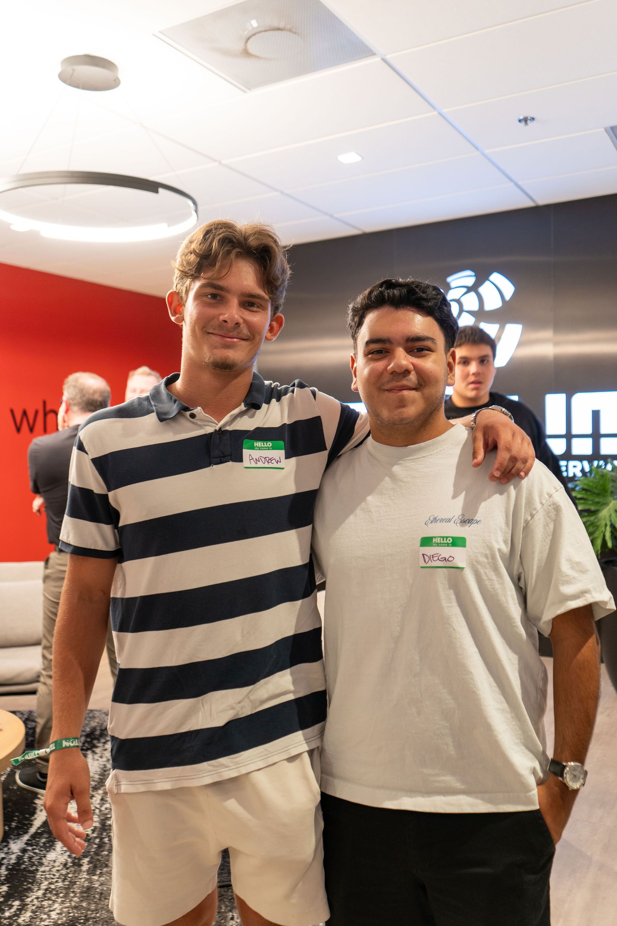 Guests networking at The Triton's Crew, Captains & Connections event at DATUM RMS.